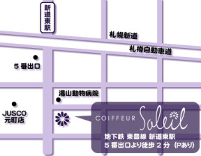 COIFFEUR Soleilւ̒n}