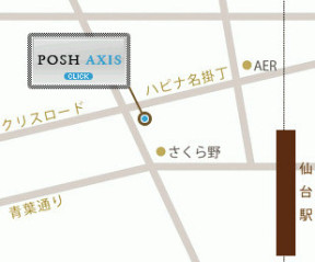 POSH axisւ̒n}