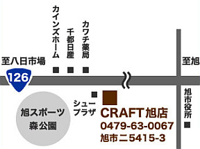 CRAFT@Xւ̒n}