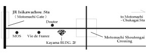 Bender gallery�ւ̒n�}