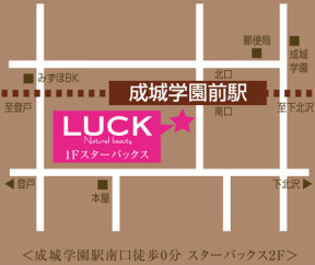 LUCK@ւ̒n}