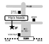 Hip's headsւ̒n}