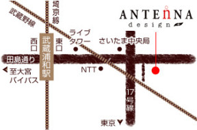 ANTEnNA design plus@YaXւ̒n}