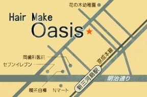 Hair Make@Oasisւ̒n}