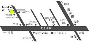 M salon�ւ̒n�}