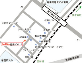 ジュリアへの地図