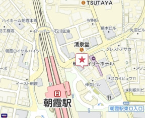 Sepiage troisへの地図