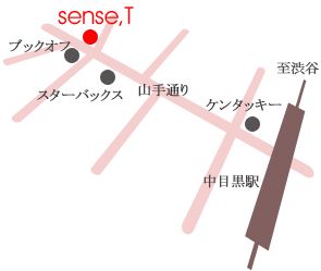 sense,Tへの地図