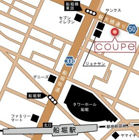 COUPE hairDbւ̒n}