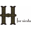 H for siestaS