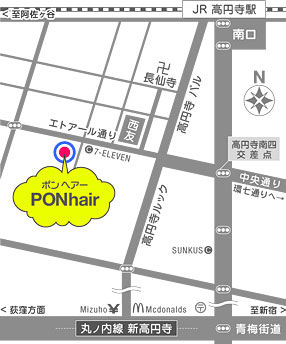 PONhairւ̒n}