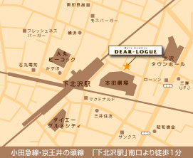 DEAR-LOGUE@kւ̒n}