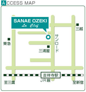 SANAE OZEKI@La Clefւ̒n}