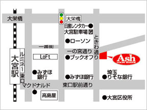 Ash�@��{�X�ւ̒n�}