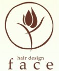 hair design　faceロゴ