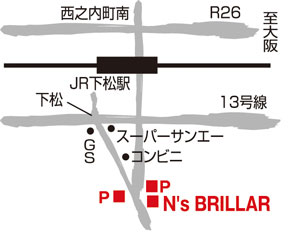 N's BRILLARւ̒n}