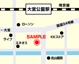 SAMPLEe@̒n}
