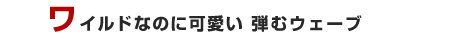 ���C���h�Ȃ̂ɉ����e�ރE�F�[�u