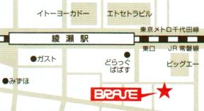 BRAVE�@�����X�ւ̒n�}
