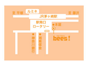 bees�I�ւ̒n�}