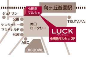 LUCK�@�����u�V���ւ̒n�}