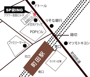 SPRING�@���c�ւ̒n�}