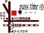 Pass time Est�ւ̒n�}