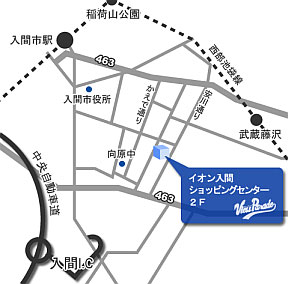 View Parade�ւ̒n�}