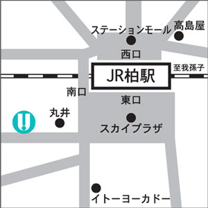 UNIX Salon��Spa�@���X�ւ̒n�}