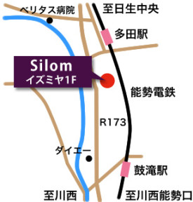 SILOM�ւ̒n�}