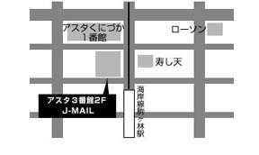 J-MAIL�@�V���c�X�ւ̒n�}